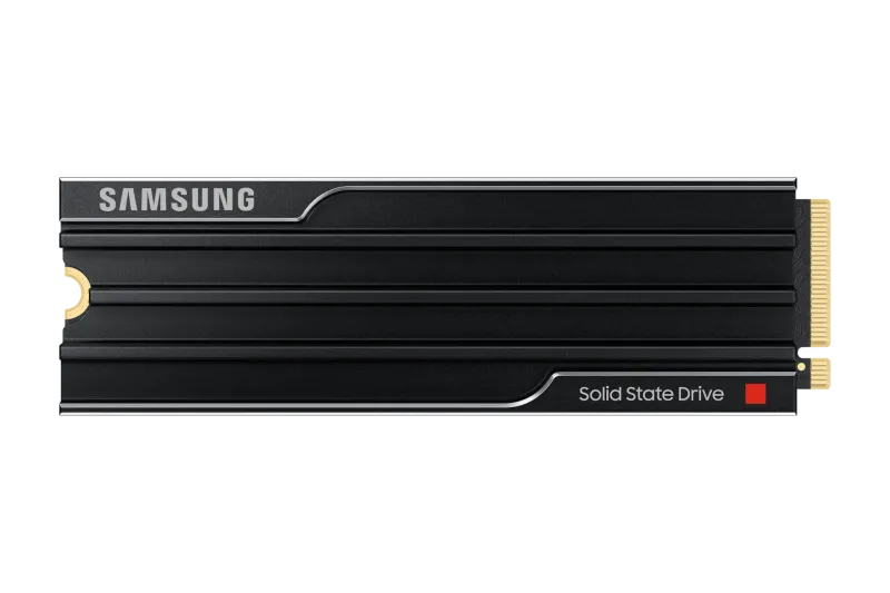 Samsung SSD MZ-VAP4T0CW, 9100 PRO HEATSINK, 4TB, PCIe 5.0 NVMe M.2