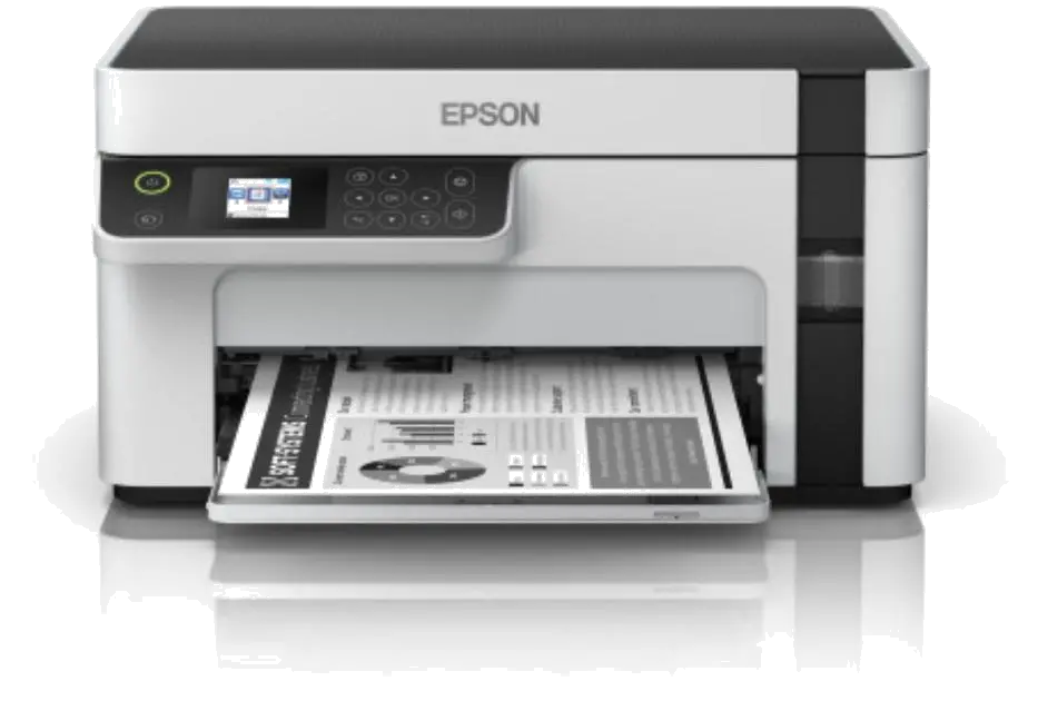 Epson Multifunctional inkjet mono CISS M2120 A4 3-in-1 A4 alim150 coli USB 2.0 WiFi