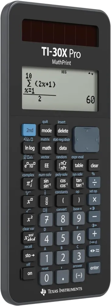 Texas Instruments Calculator Stiintific TI-30X PRO MathPrint, certificat 