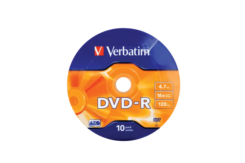 Verbatim DVD-R Matt Silver 16x 4,7GB, 10buc/spindle 