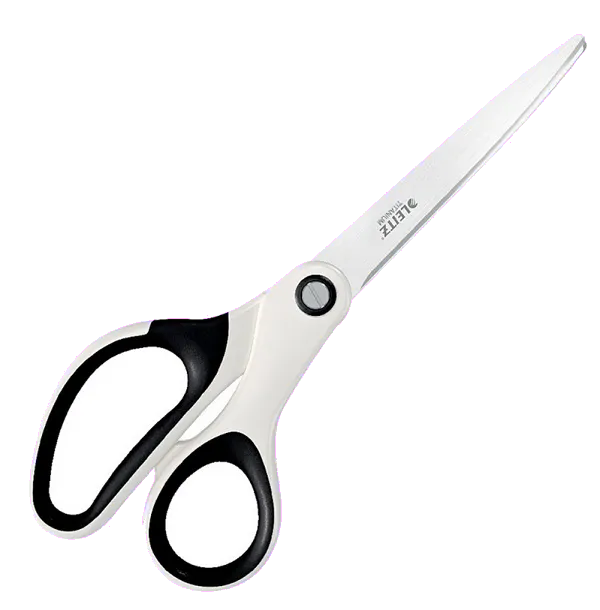 Leitz Foarfeca premium 20.5cm otel titanium maner ergonomic