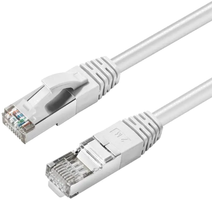 MicroConnect Patch cord CAT6A S/FTP 15m alb LSZH