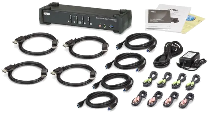 Aten Switch KVMP 4 porturi DP USB 3.0 