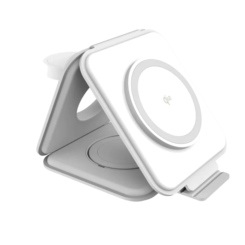 j5create Incarcator portabil magnetic fara fir JUPW3215W, Qi2, 3-IN-1 