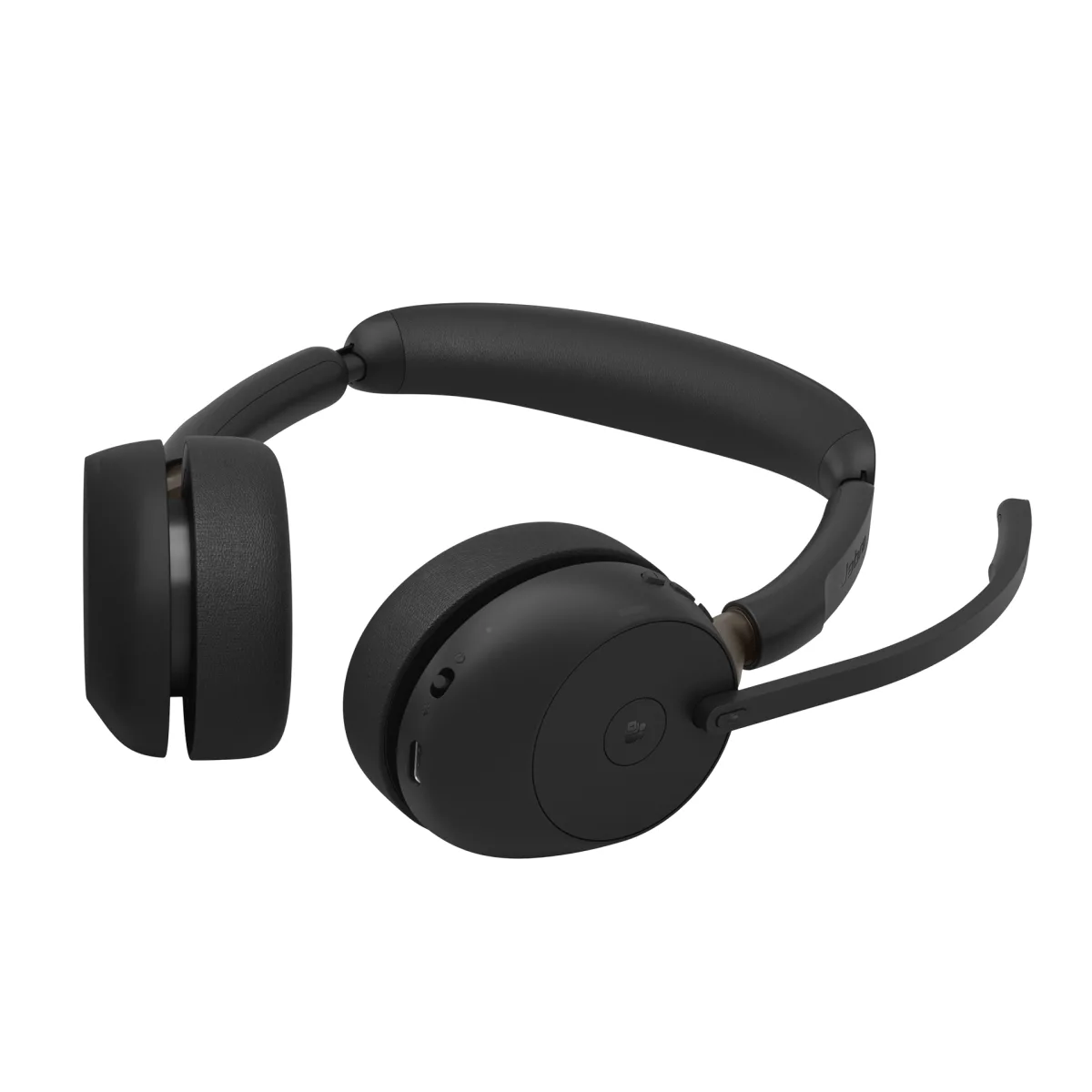 Jabra Casti Evolve3 65 Teams stereo USB-C Link 390c, stand incarcare 