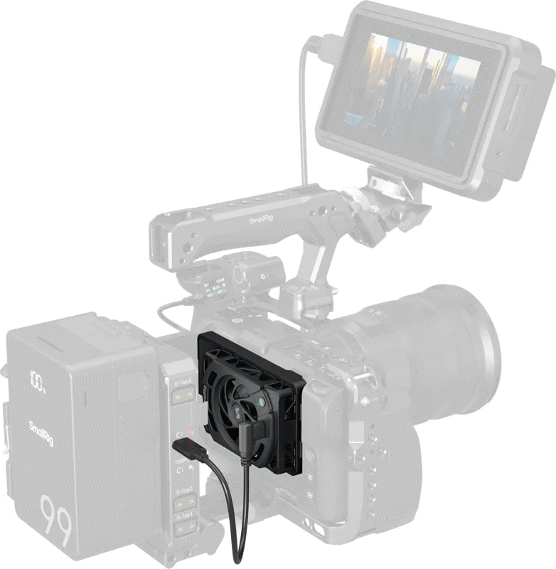 SmallRig Ventilator racire Nikon ZR 5874, TEC, 7000 RPM, USB-C 
