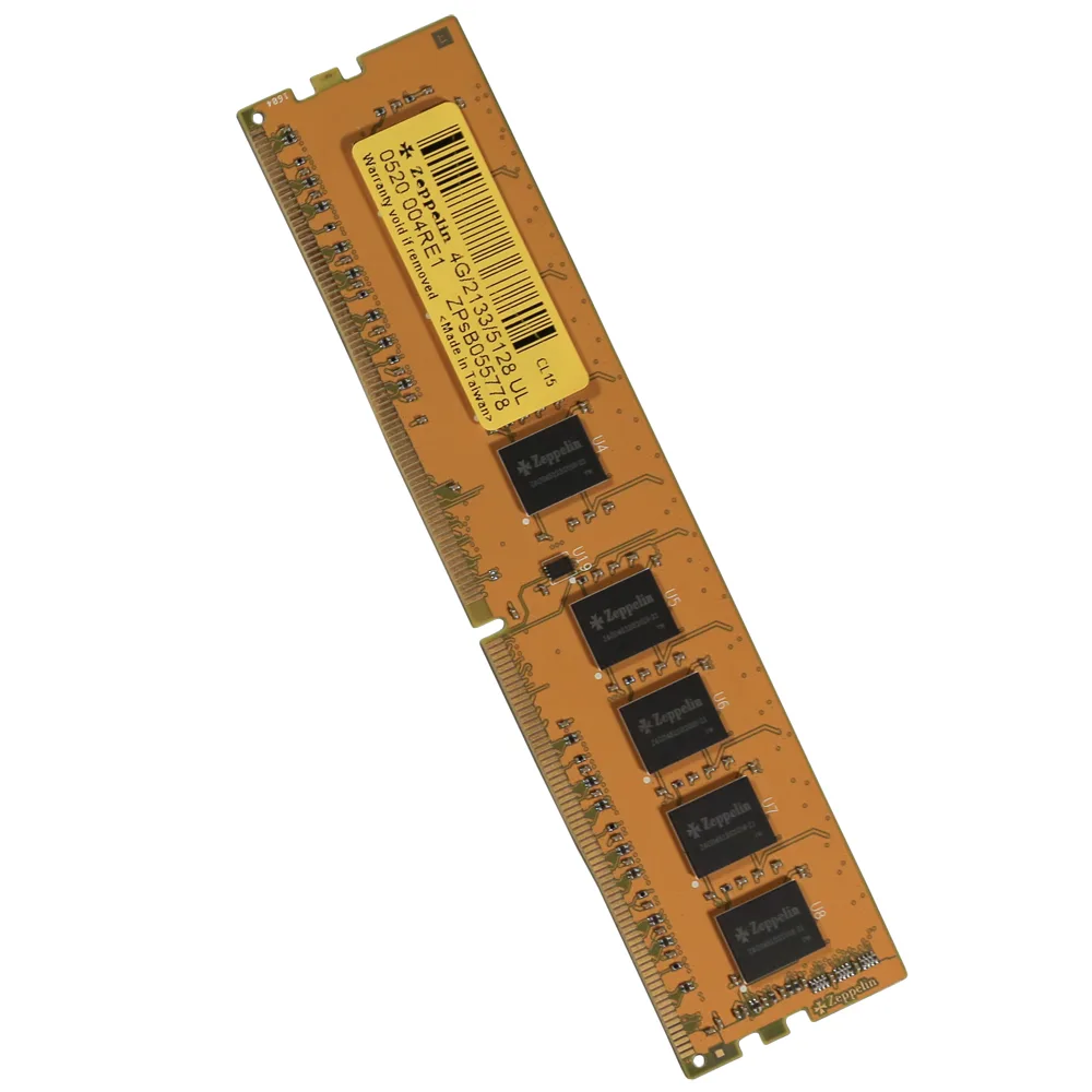 Zeppelin Memorie DIMM 4 GB DDR4 2133 Mhz (life time, dual channel)