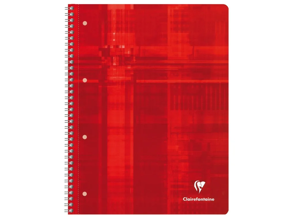 Clairefontaine Caiet A4+ spirala, matematica, 80 file, 90 g/mp 
