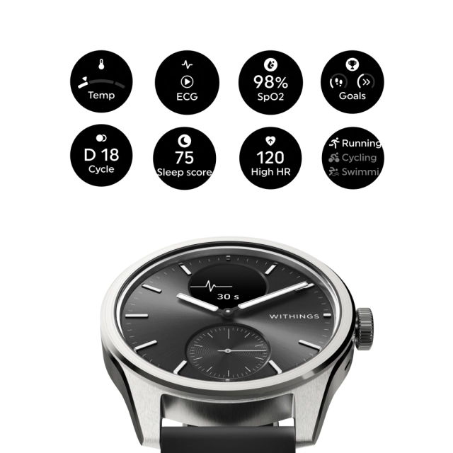 Withings Scanwatch 2, 42mm - Black 